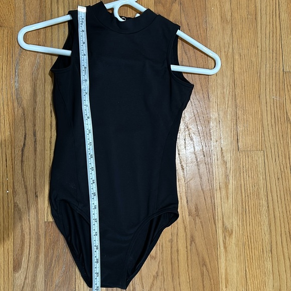 Capezio dance leotard. Black. Size medium. - Picture 7 of 8